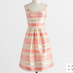 New J. Crew Bright Cocktail Dress with Pockets